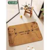 卫生间地垫浴室门口硅藻泥吸水垫专用脚垫洗手间防滑垫子厕所地毯