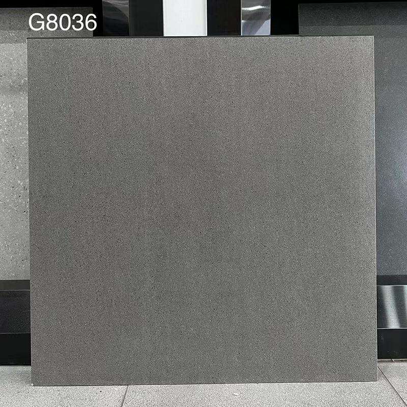 佛山厂家直供800x800mm哑光爵士白水泥灰全瓷家装工程防滑地板砖