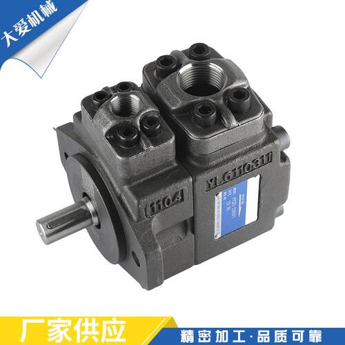 厂家供应叶片泵片泵双联 注塑机配件自用油泵