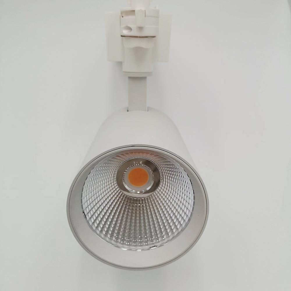 50W 60W COB LED轨道灯 4线 6线服装店商场照明 LED导轨灯