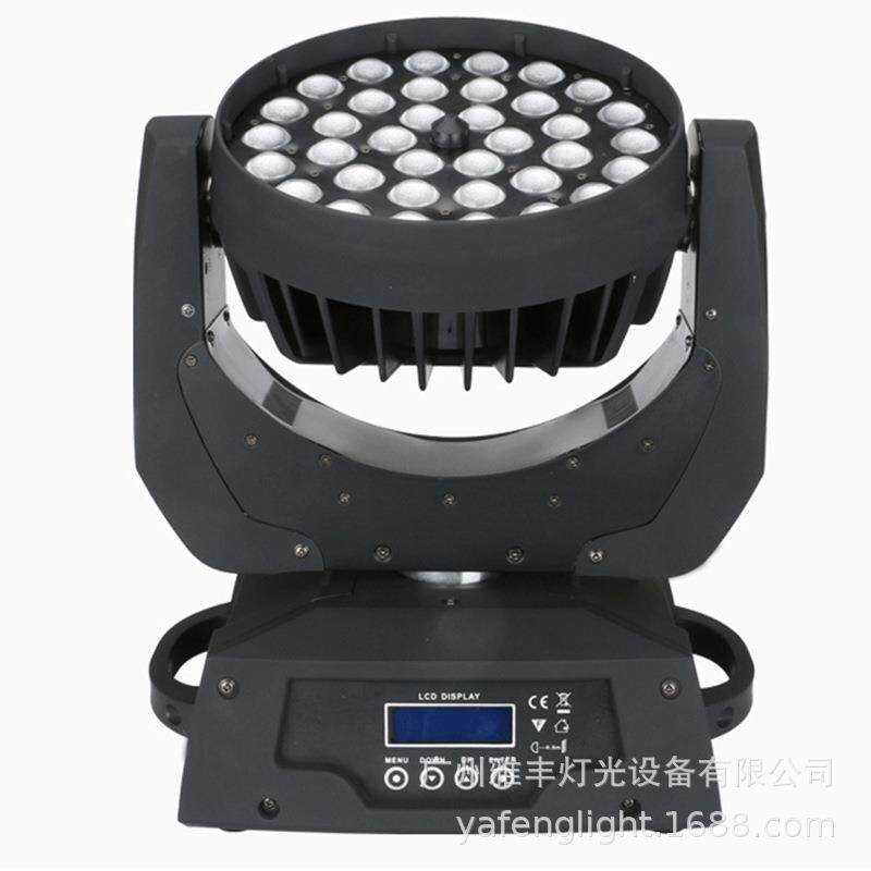 led6颗10W摇头灯led调焦摇头染色灯6颗调焦led四合一舞台灯光