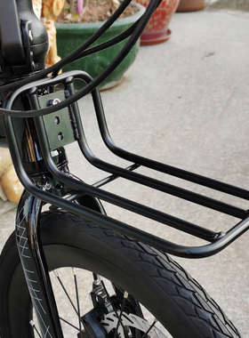 YUKA域加自行车货架前置置物架适用JAVA折叠车ZELO X2 NEO2专用