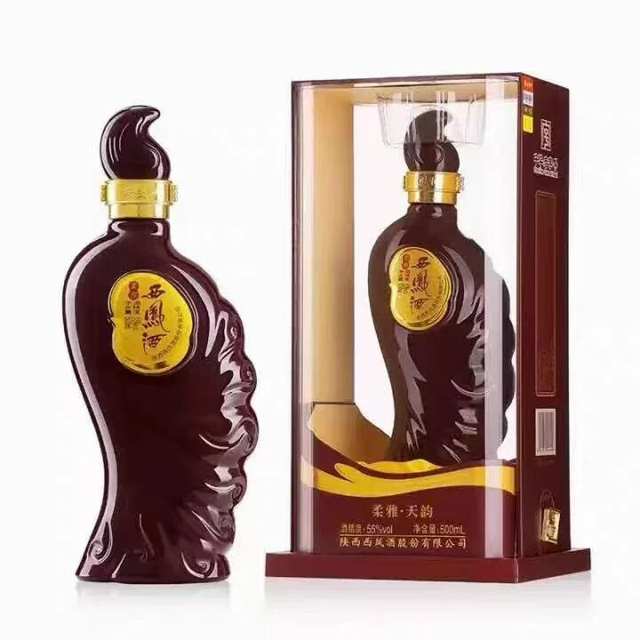 【一箱六瓶】2013年55度西凤柔雅天韵 500ml凤香型白酒 礼盒装