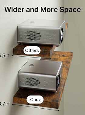 OZN简约现代质收室纳架厨房用墙品浴整理墙木壁木制置物架上隔板