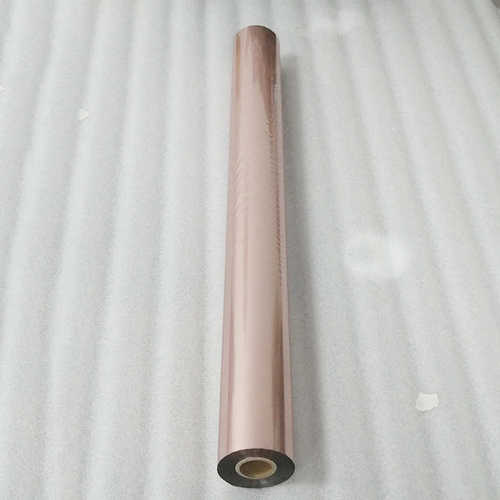 纸塑通用粉红素面镭射电化铝 粉色哑金烫金膜 粉色幻彩镭射烫金纸