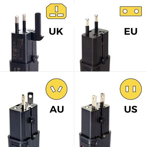 EVO Charger多国小型便携形转换旅行插头