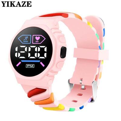 LED Digital Children Kids Watches Wrist watch for Boys Girls