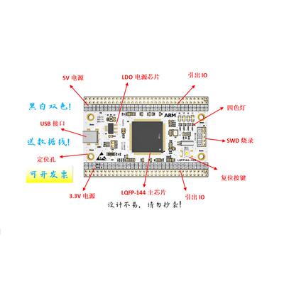 GD32F427ZGT6核心板GD32F427ZGT6最小系统板GD32F427ZGT6开发板