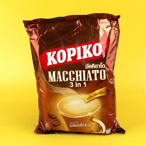 KOPIKO 可比克焦糖玛奇朵咖啡速溶咖啡3合1咖啡粉480g（24*20袋)