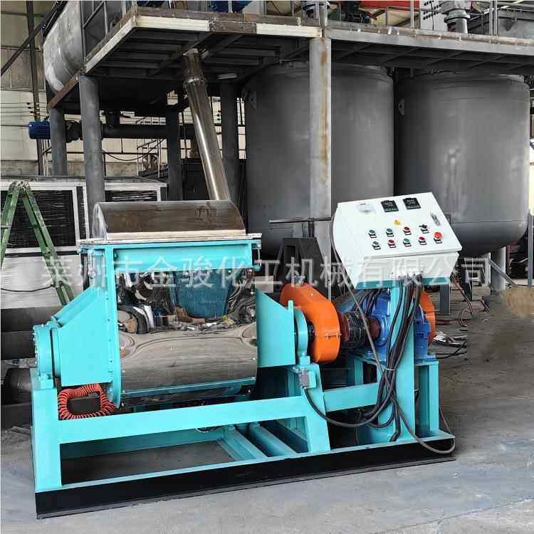 钢电加热汽加水冷却不锈下螺热杆挤1000L出西格玛蒸桨叶强力搅拌