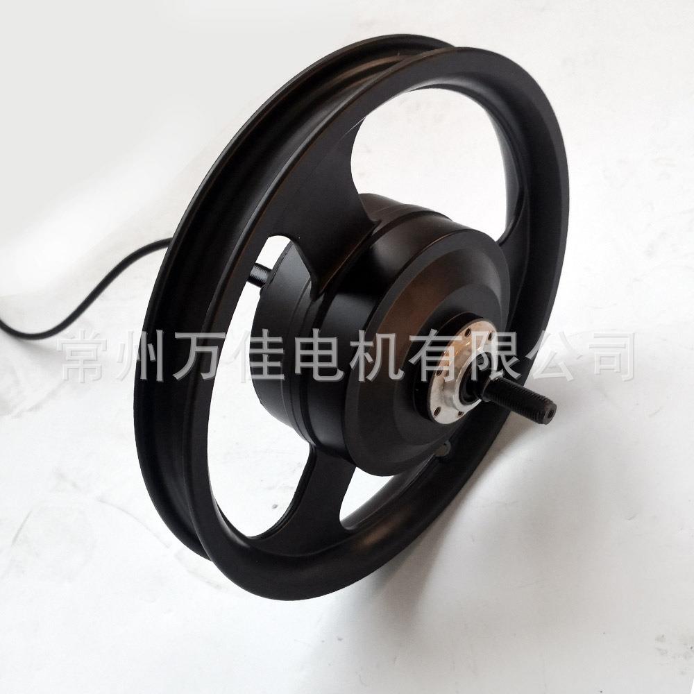万佳供应各种型号电动机14寸高速有齿碟刹电机电动车滑板车电机