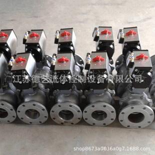 1252秒 电动球阀DQF 100 DQF 6秒快速启闭电动球阀