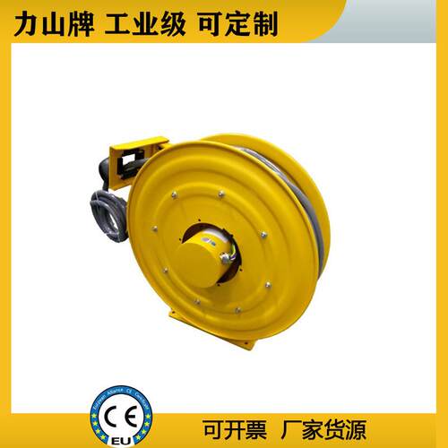 起重卷线器弹簧式电源线卷筒移动电缆卷盘自动伸缩光纤电缆卷筒