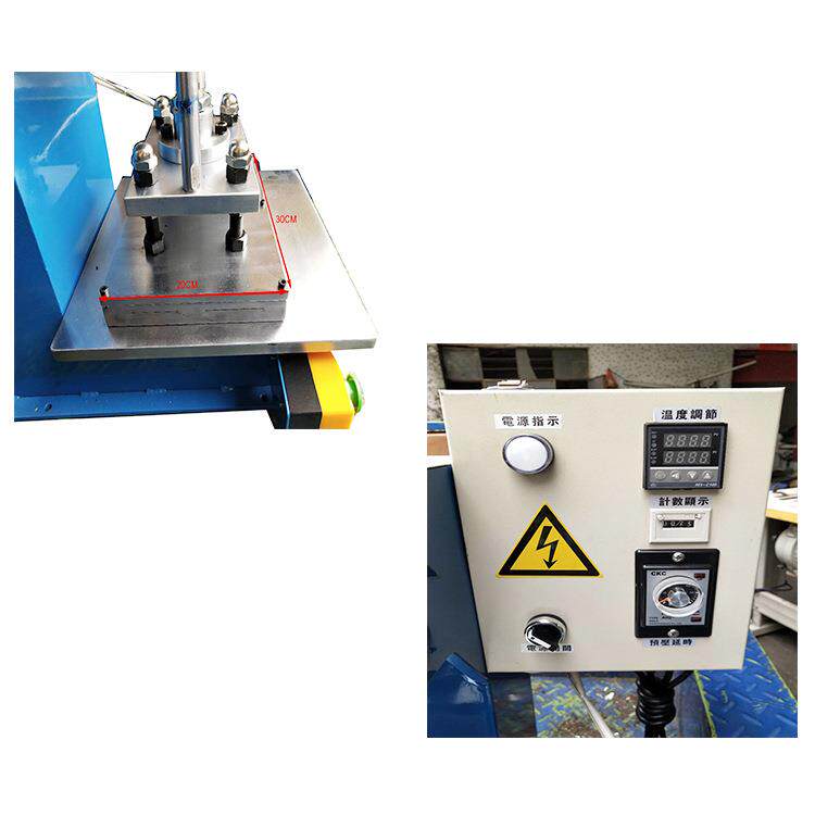 厂家热销小型气动烫金机 热转印压痕烙印机压唛机设备 全自动烫印