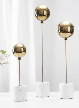 现代装石简约轻奢风大天LZT-07然理创意家居客厅电视柜桌面抽象饰