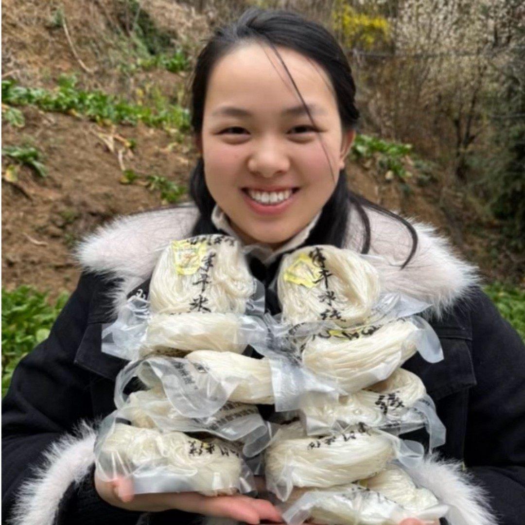 贵州米粉正宗毕节赫章半干米线贵州米粉大米制作米线独立真空包装