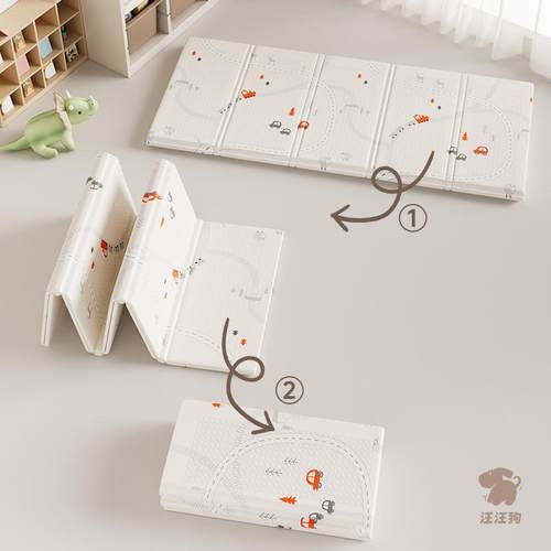 宝宝爬行垫折叠加厚家用婴儿客厅折叠爬爬垫无毒无味儿童地垫