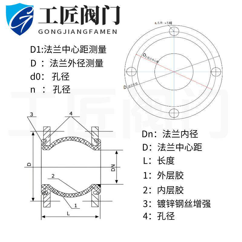 自来水管道饮用水白色橡胶软接头伸缩节可取挠硅橡胶软连接膨胀节