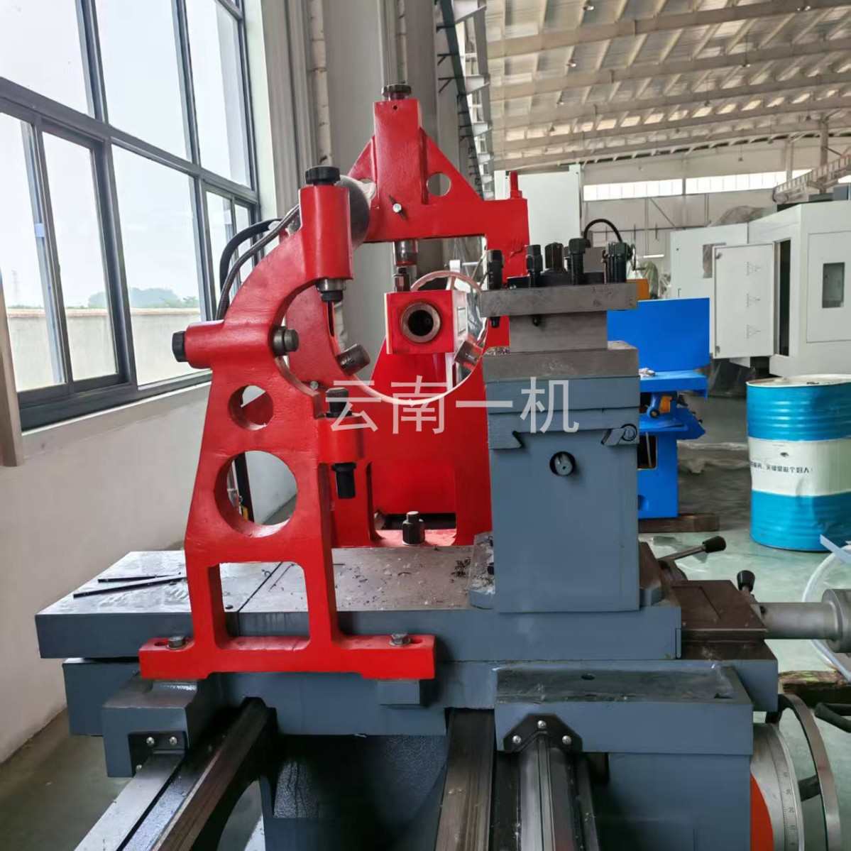 卧式普通车床CW61125X3000X4000X5000重型车床大孔径普车落地式车