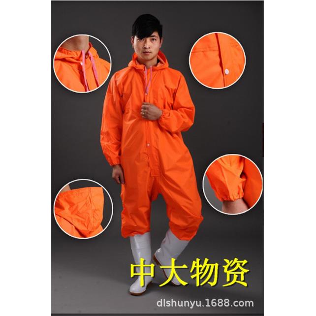 多功能安全防护连体雨衣喷漆农药防护服劳保工作服套装防尘服