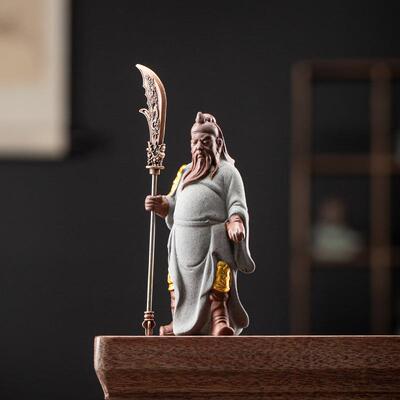 高档小物中式历史人陶公瓷摆饰关号老子孔子弘一法师佛像玄学好物