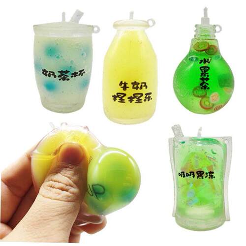 Squishy Gold powder soda Fidget Toys Stress ball汽水捏捏乐