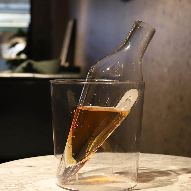 颜值爆表 Rona白葡萄醒酒器可以放入冰桶 红酒年份香槟也非常适用