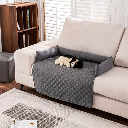 Pet Sofa Bed Shaped Beds NonSlip Washable Cover wSupport