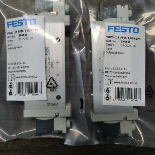 FESTO VUVG-L18-M52-MT-G14 574429 574428 574430 费斯托电磁阀