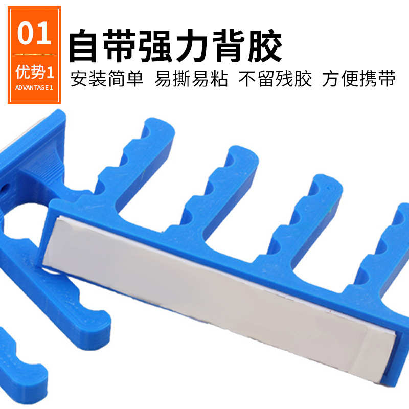 壁挂箭架箭支收藏展示架可存放12支箭自带背胶箭支存放架厂家批发