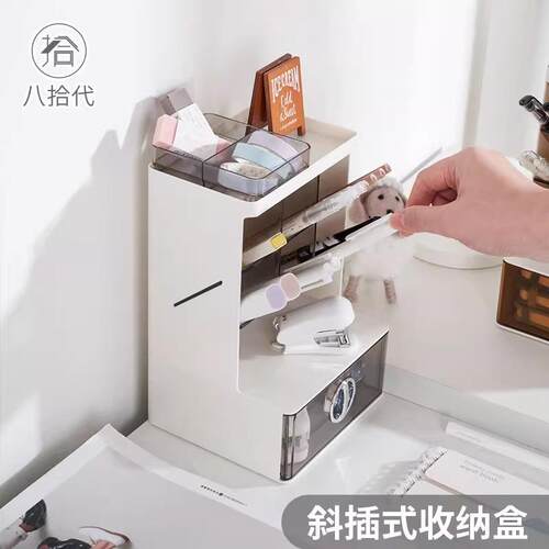 Cosmetic storage box, desktop skincare organizer, dressing t
