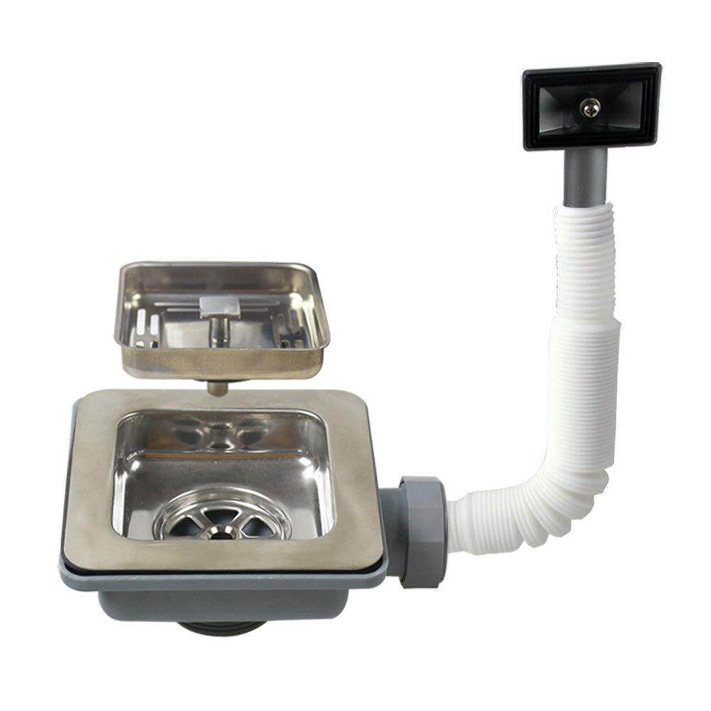 天力厨房水槽方型下水器 洗碗池四方形落水 洗菜池方形配件XK240