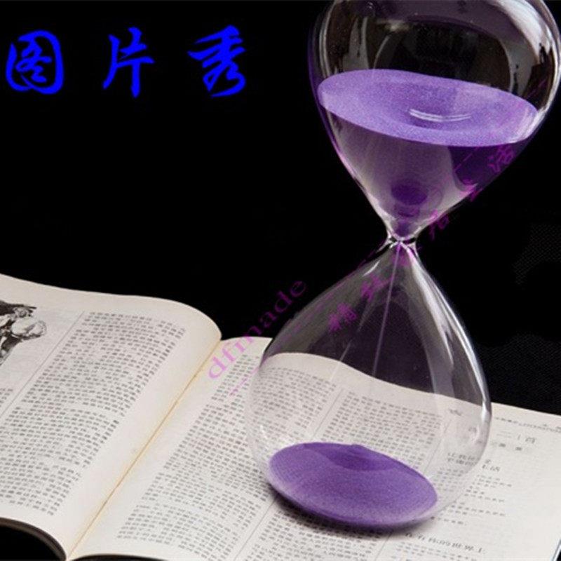 沙漏计时器元旦节礼物桌面摆件创意生日玻璃时光时间沙漏30分钟