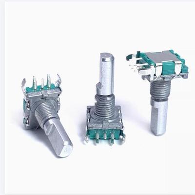 EC11B15242AE立式编码器30定位数15脉冲 轴20MM带开关按动行程0.5