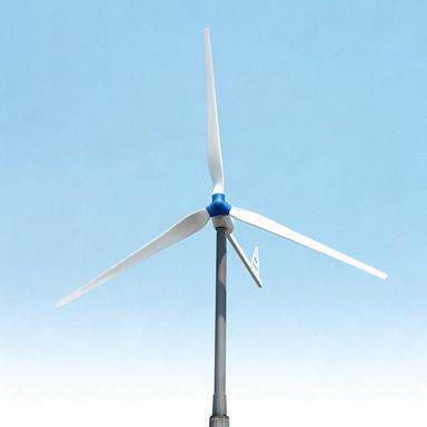 家用 1-5KW 大功率风力发电机 1-5kw 可选 风光互补发电设备全套