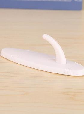 北极熊无痕挂钩粘钩长条形挂钩白色承重2.5kg两祇装HK-917