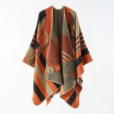 Malaysia Thick and Extended Shawl Women's Imitation