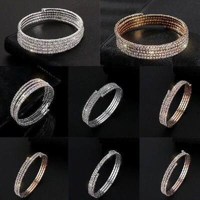 Luxury Fashion Elastic Crystal Bracelets Rhinestone