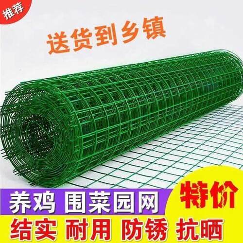 硬塑荷兰网养殖鸡鸭鹅防锈防腐蚀铁丝网菜园果园鱼塘围栏网隔离网