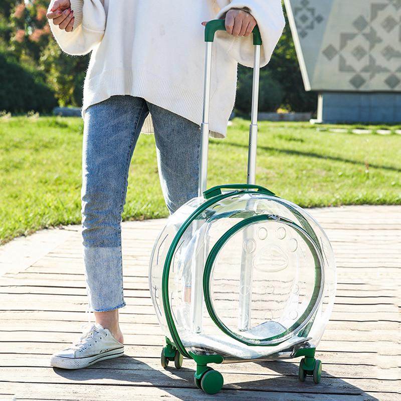 宠物拉杆箱透明猫包多功能猫咪泡泡箱手提太空舱狗狗外出背包推车,宠物/宠物食品及用品,背包/箱包,淘宝优惠券,粉丝福利购,淘宝优惠卷