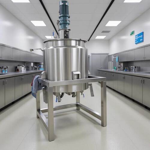 现货供应洗护液体搅拌罐500L立式调配机不锈钢胶水混合桶