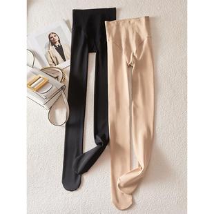 裸感打底袜高腰肤色加绒连裤 秋季 袜 水光袜光腿神器打底裤 简漫