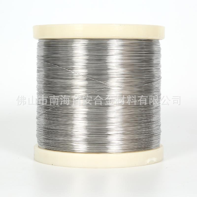 热钢花牌Ni0Cr20镍丝发Ni80Cr20镍铬圆丝封8口机电热丝泡沫切丝割