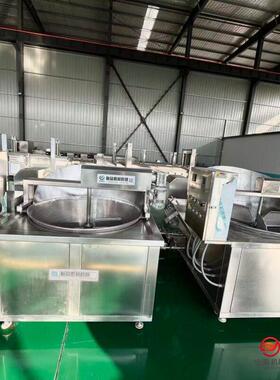 商用油面筋油炸锅低温油泡油炸设备现货豆腐泡油炸机器