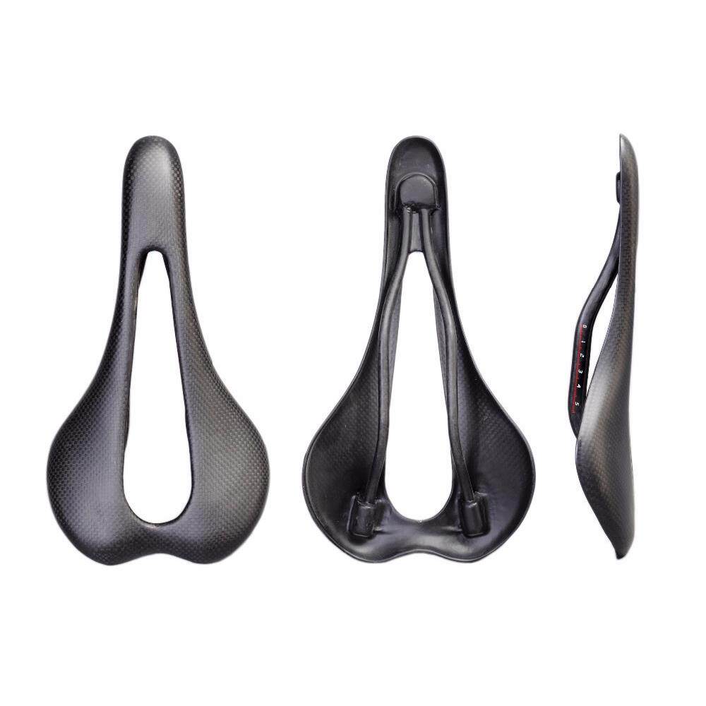 自行车坐垫碳纤维轻量化座垫公路车鞍座3K亚光纹路碳板碳弓座包