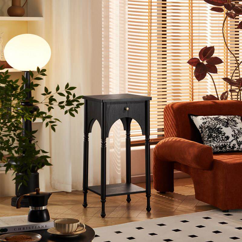 凯瑟琳覆古留声机黑胶唱片机架子较低的橱柜基础