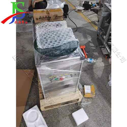 流站纸物箱裹设备小型集装箱237托盘缠机物品包绕胶带缠绕包裹设