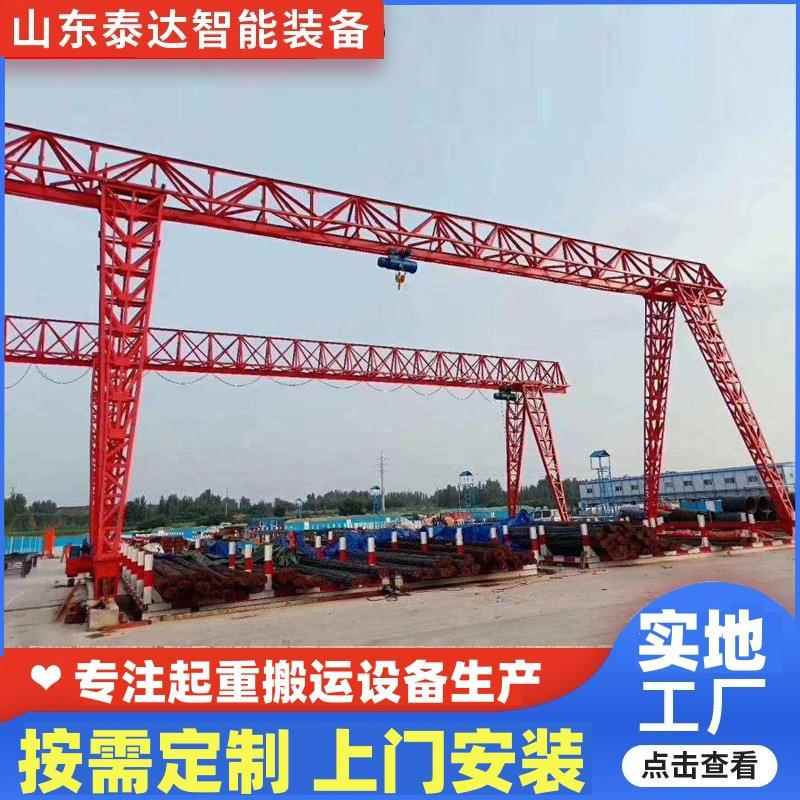 花架龙门吊起重机大室内外单梁航吊车电动葫芦龙门吊20吨重型