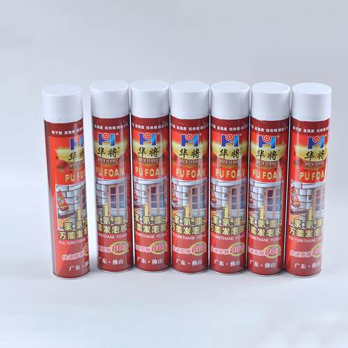 聚华将发泡胶门窗通用型防水堵洞填缝氨酯补膨缝补漏填充A2好加硬