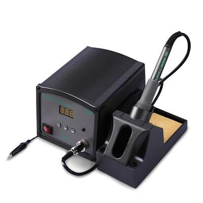 伊莱科ES203H大功率高频焊台数显可调温恒温电烙铁90W200-480℃